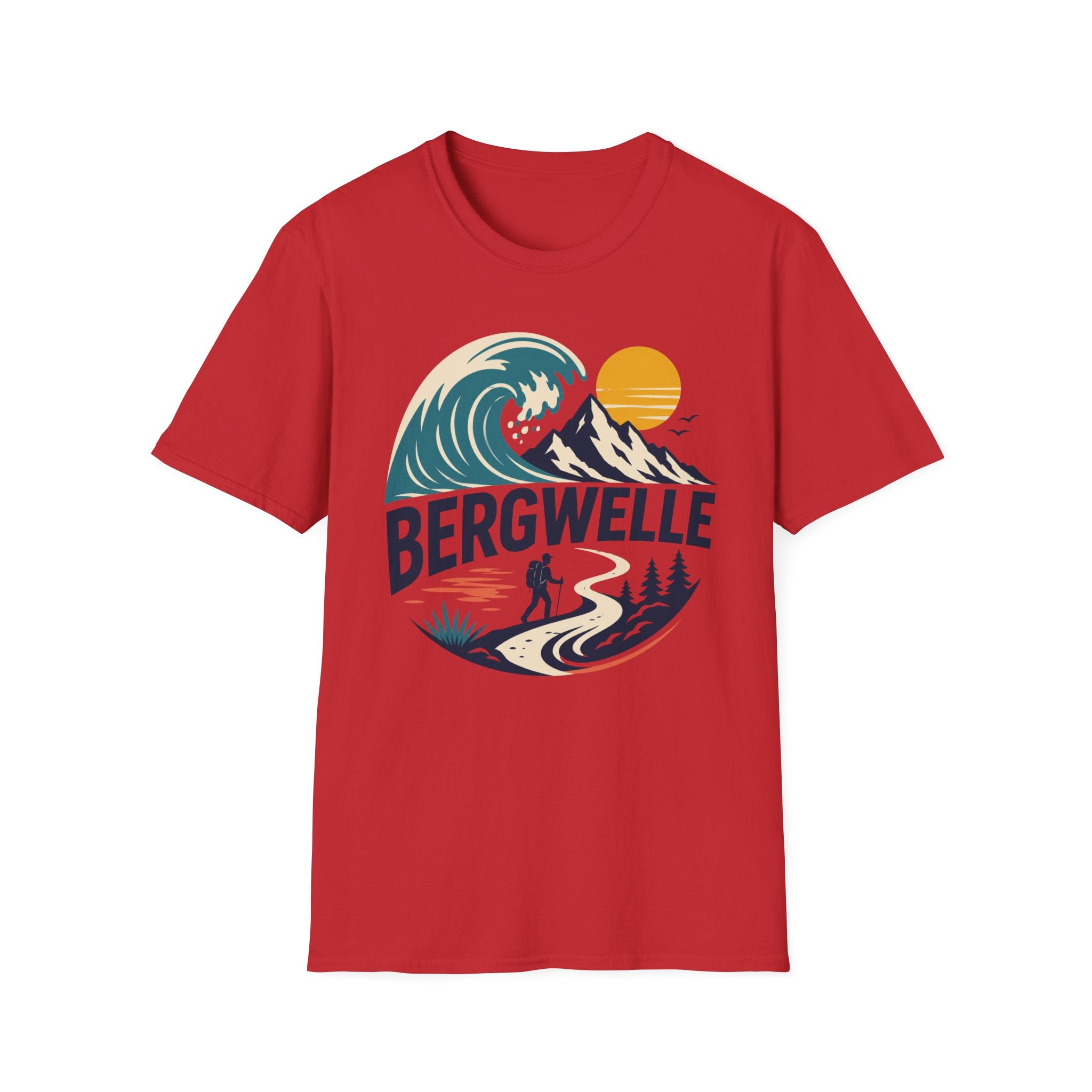 Bergwelle - T-Shirt