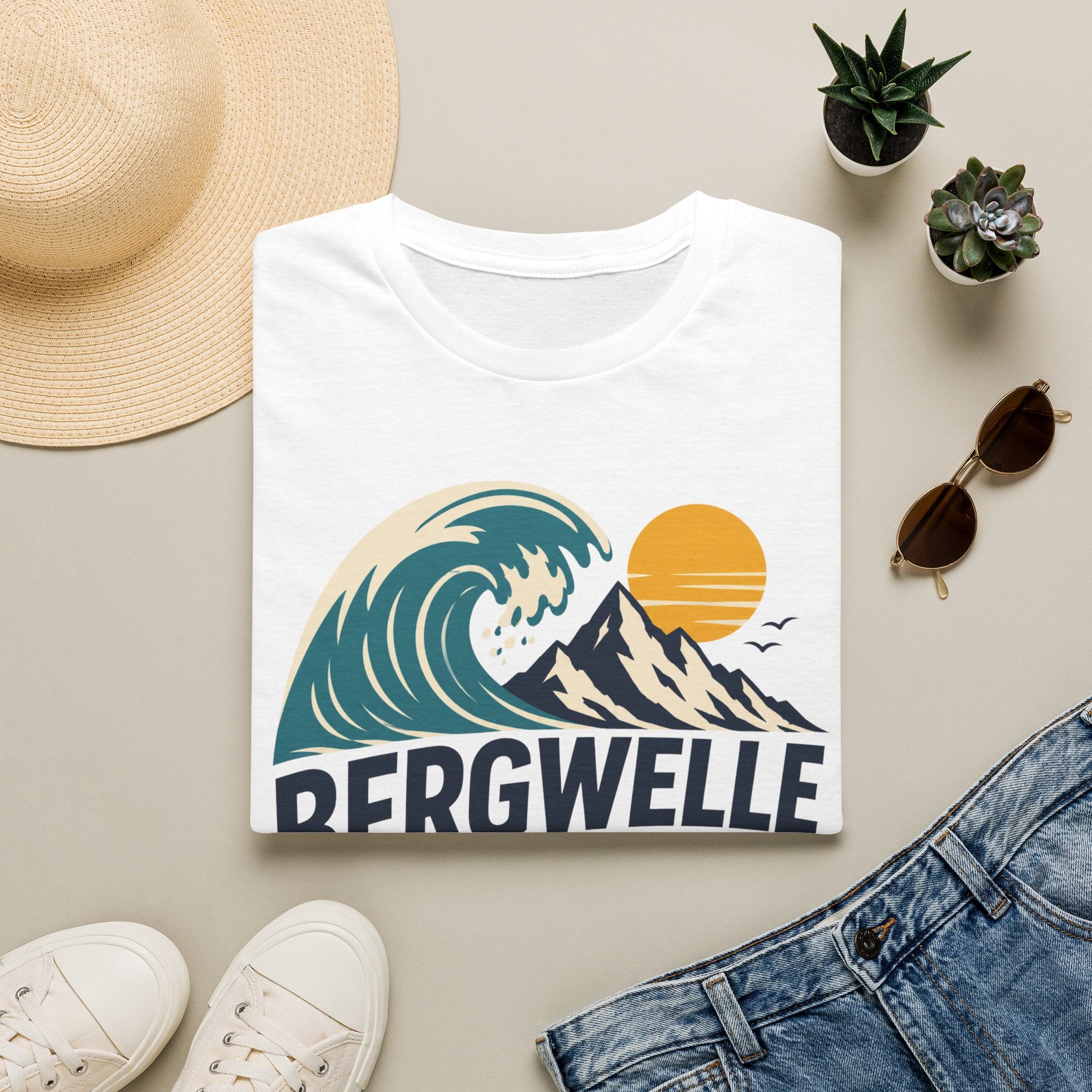 Bergwelle - T-Shirt