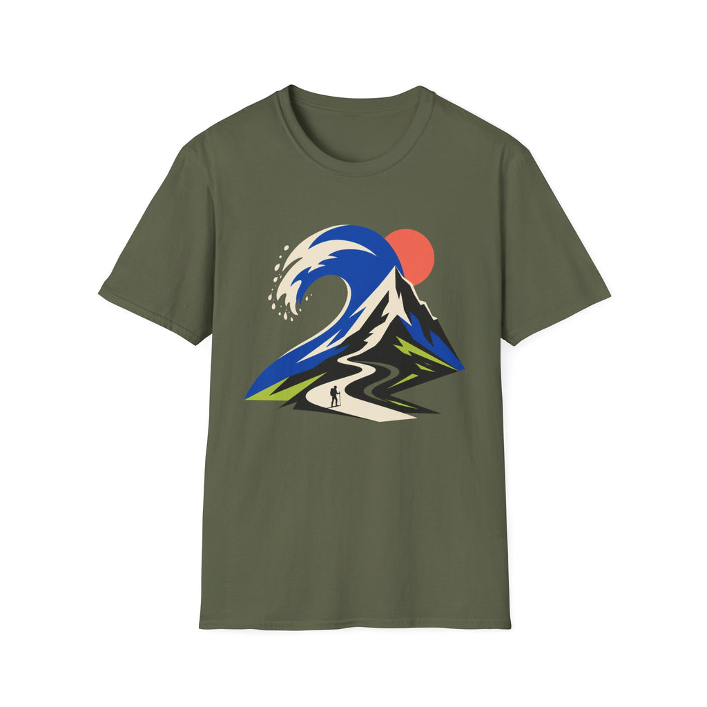 Berg Welle - T-Shirt