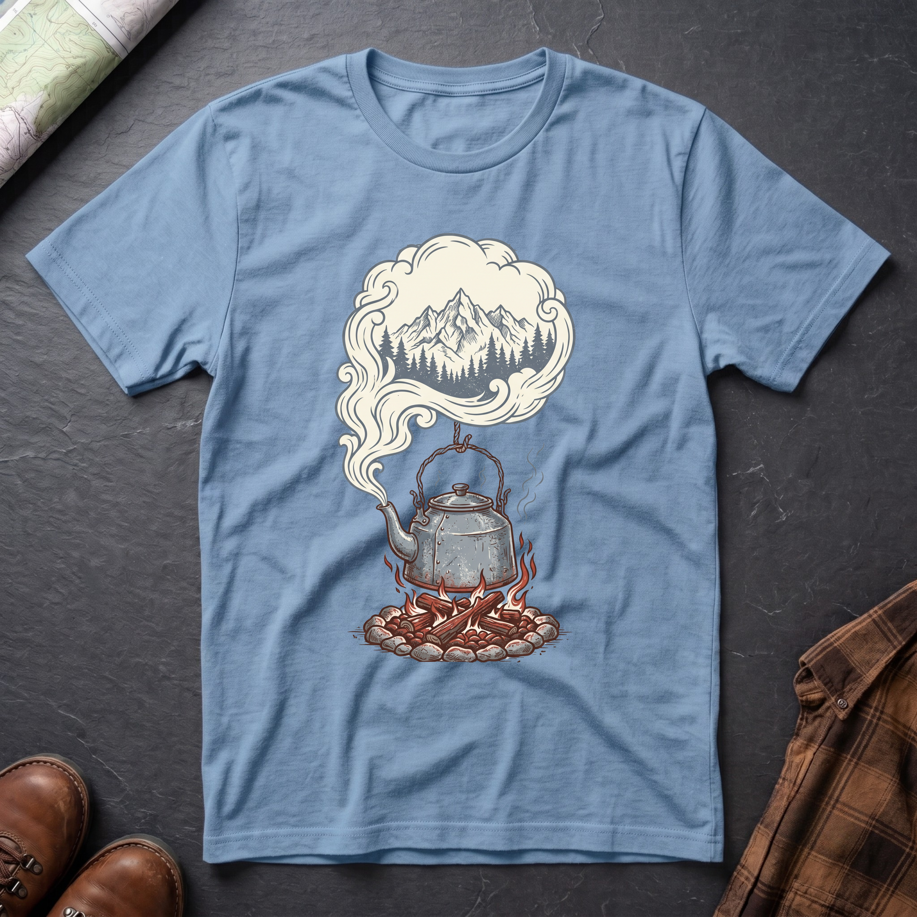 Lagerfeuerkaffee - T-Shirt