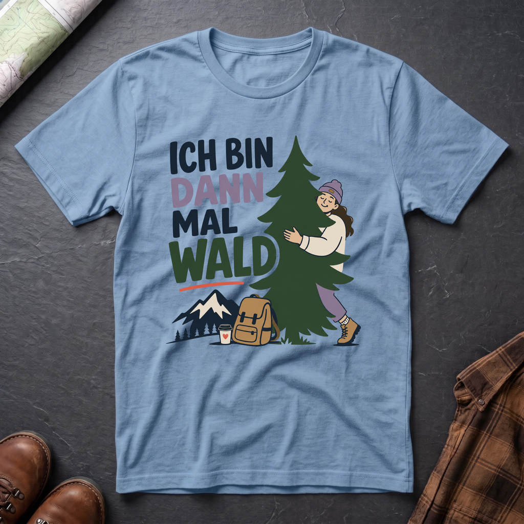 Ich Bin Dann Mal Wald - T-Shirt