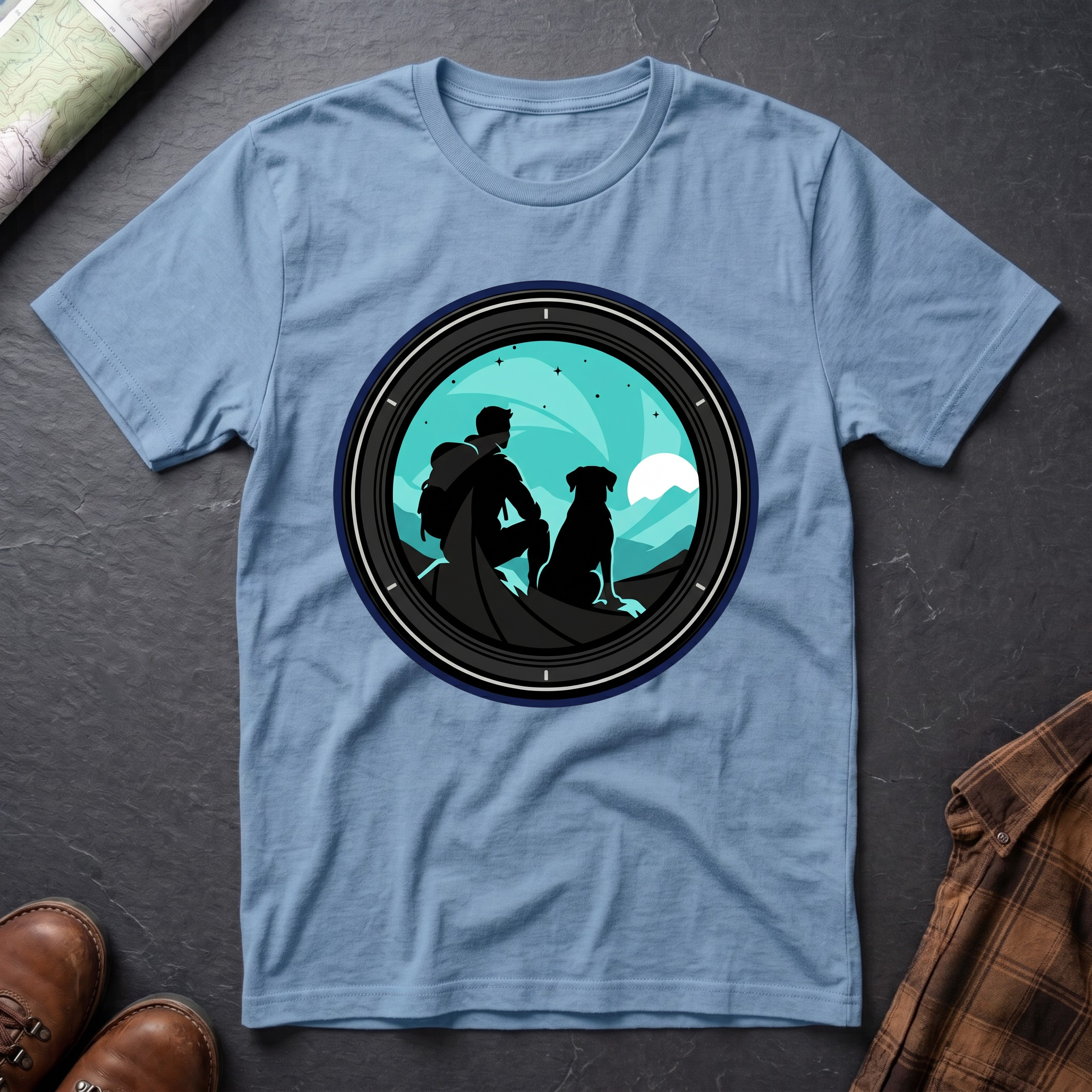 Wanderbuddy Linse - T-Shirt