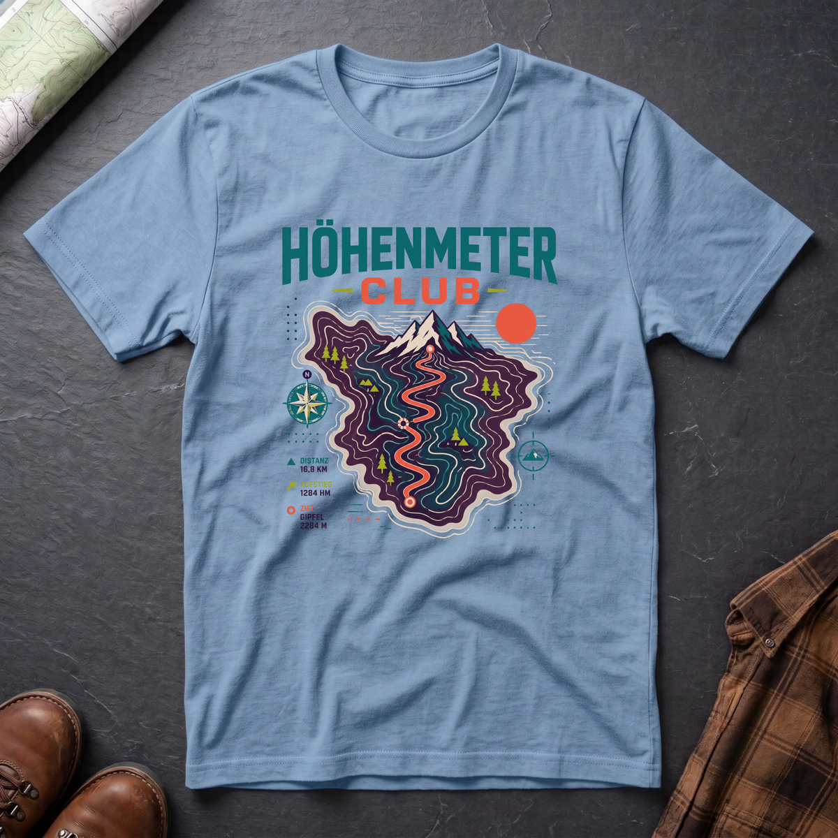 Höhenmeter Club - T-Shirt
