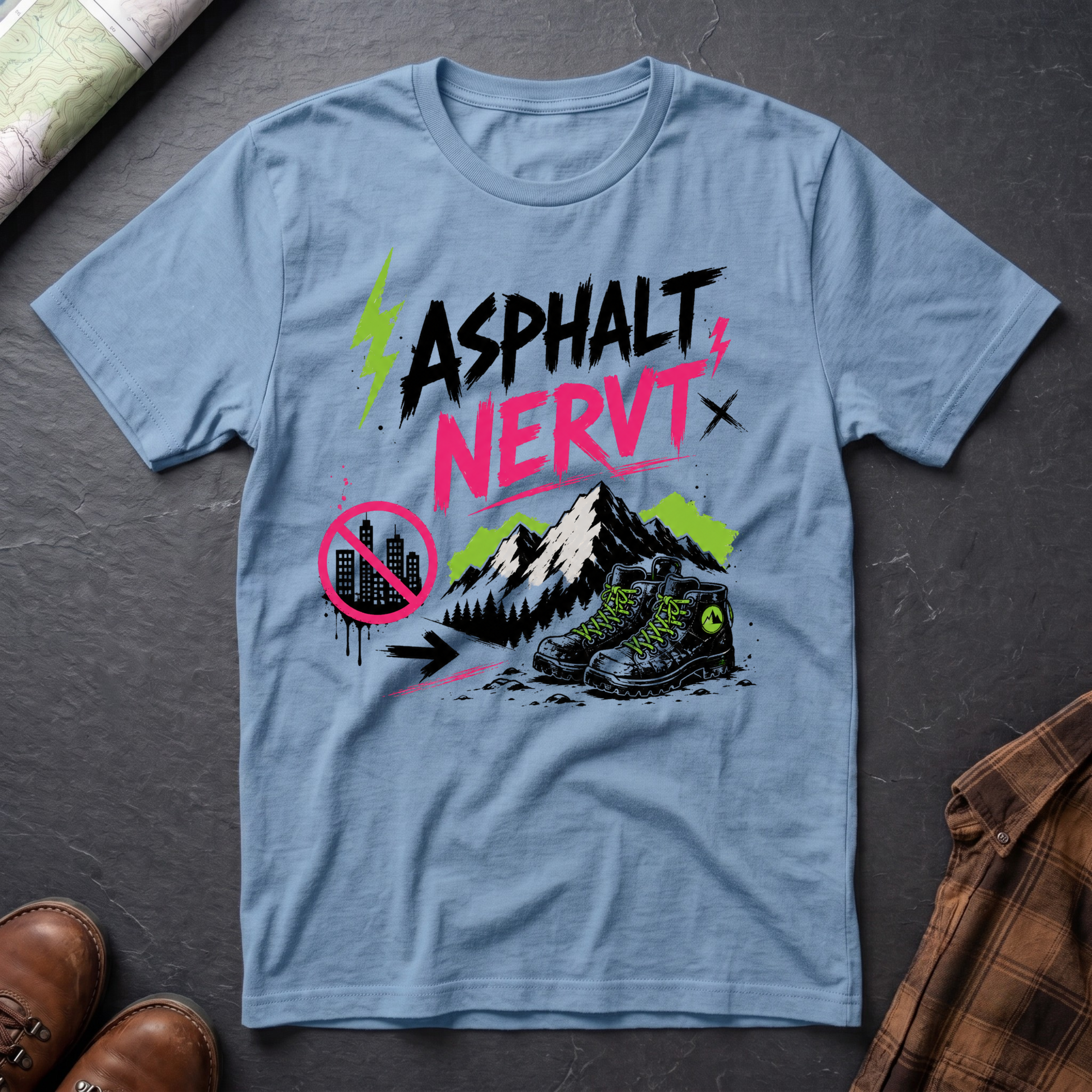 Asphalt Nervt - T-Shirt
