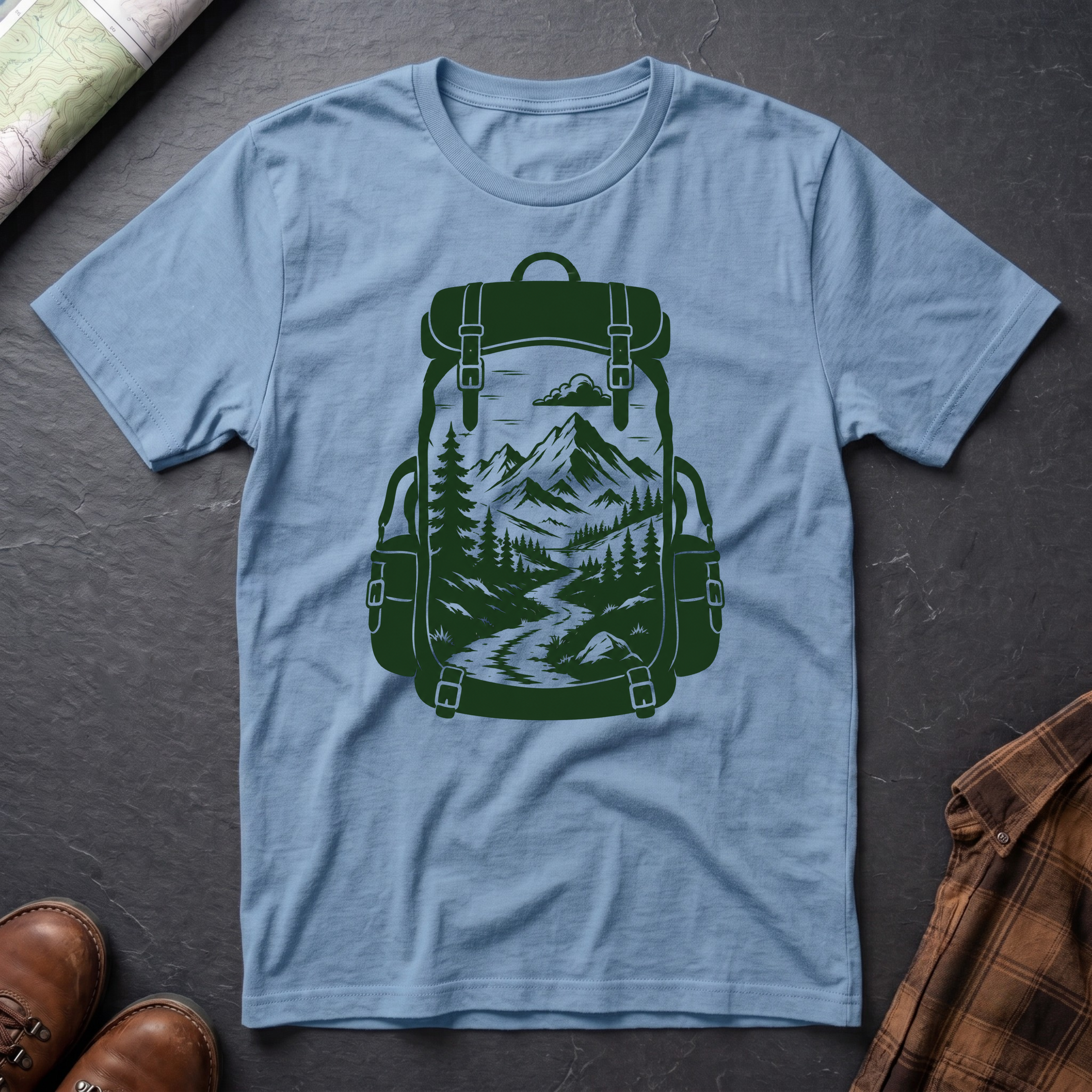 Rucksack Berg - T-Shirt