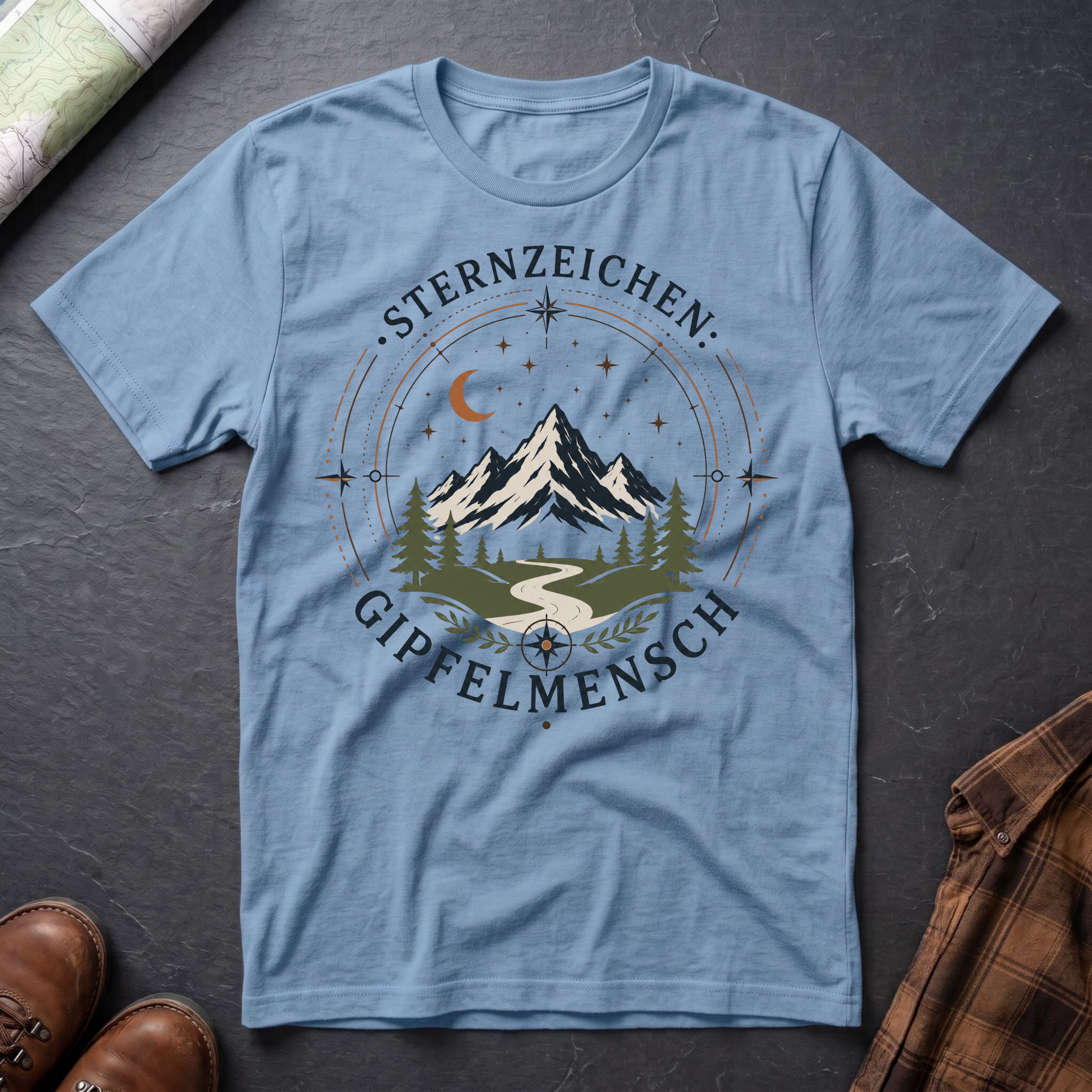Sternzeichen Gipfelmensch - T-Shirt