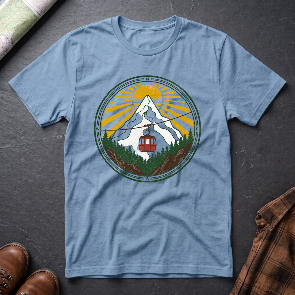 Gondel Sonne - T-Shirt
