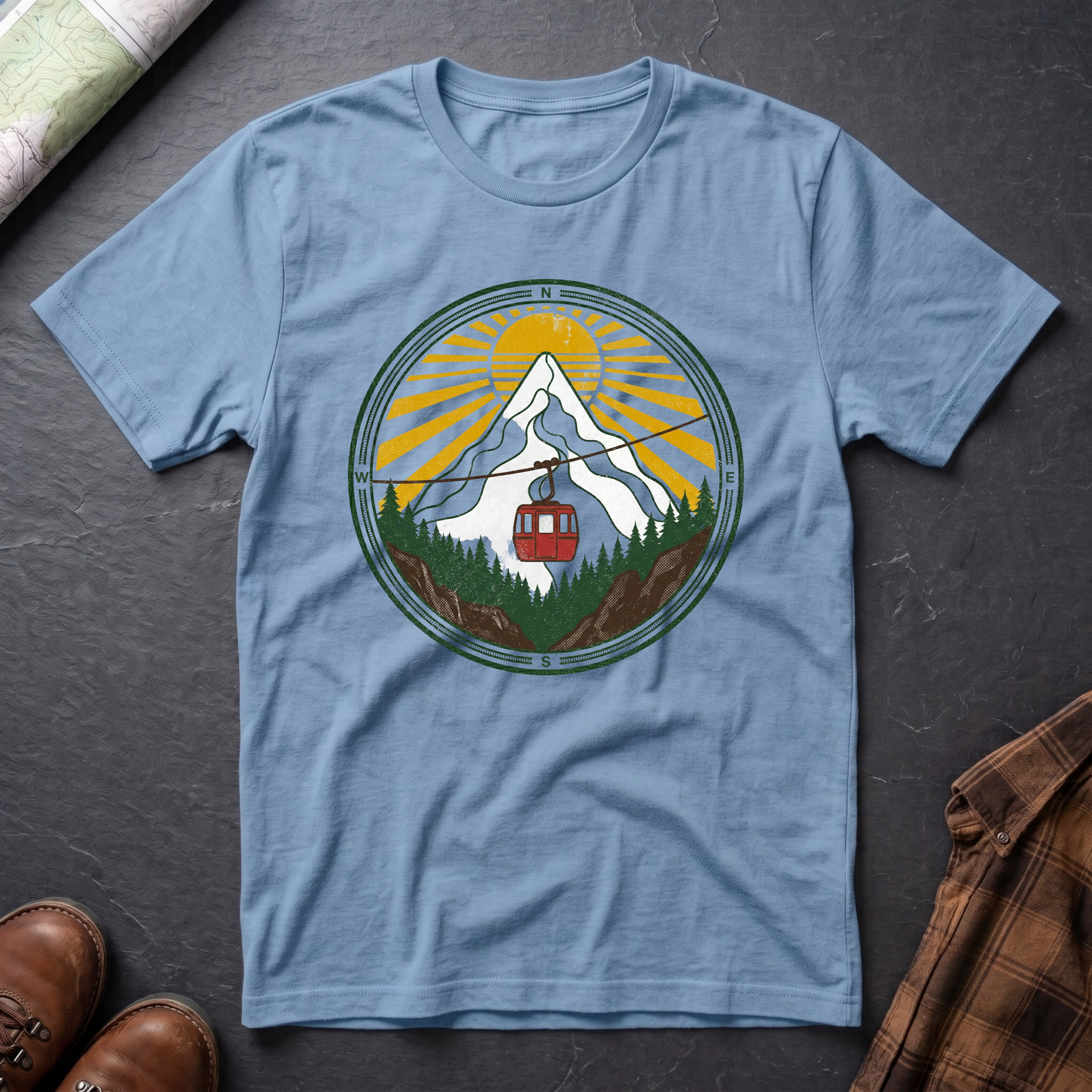 Gondel Sonne - T-Shirt