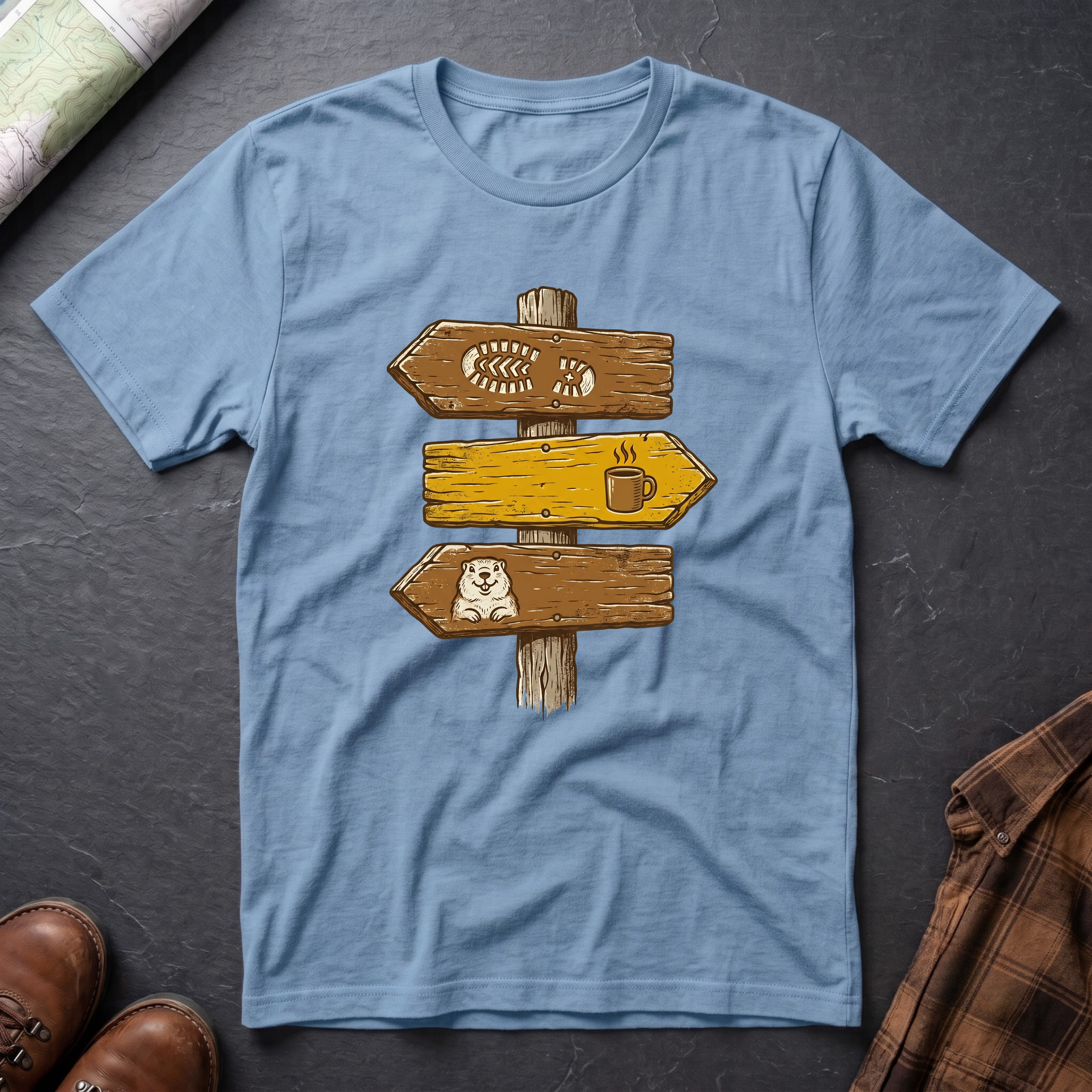 Wegweiser - T-Shirt