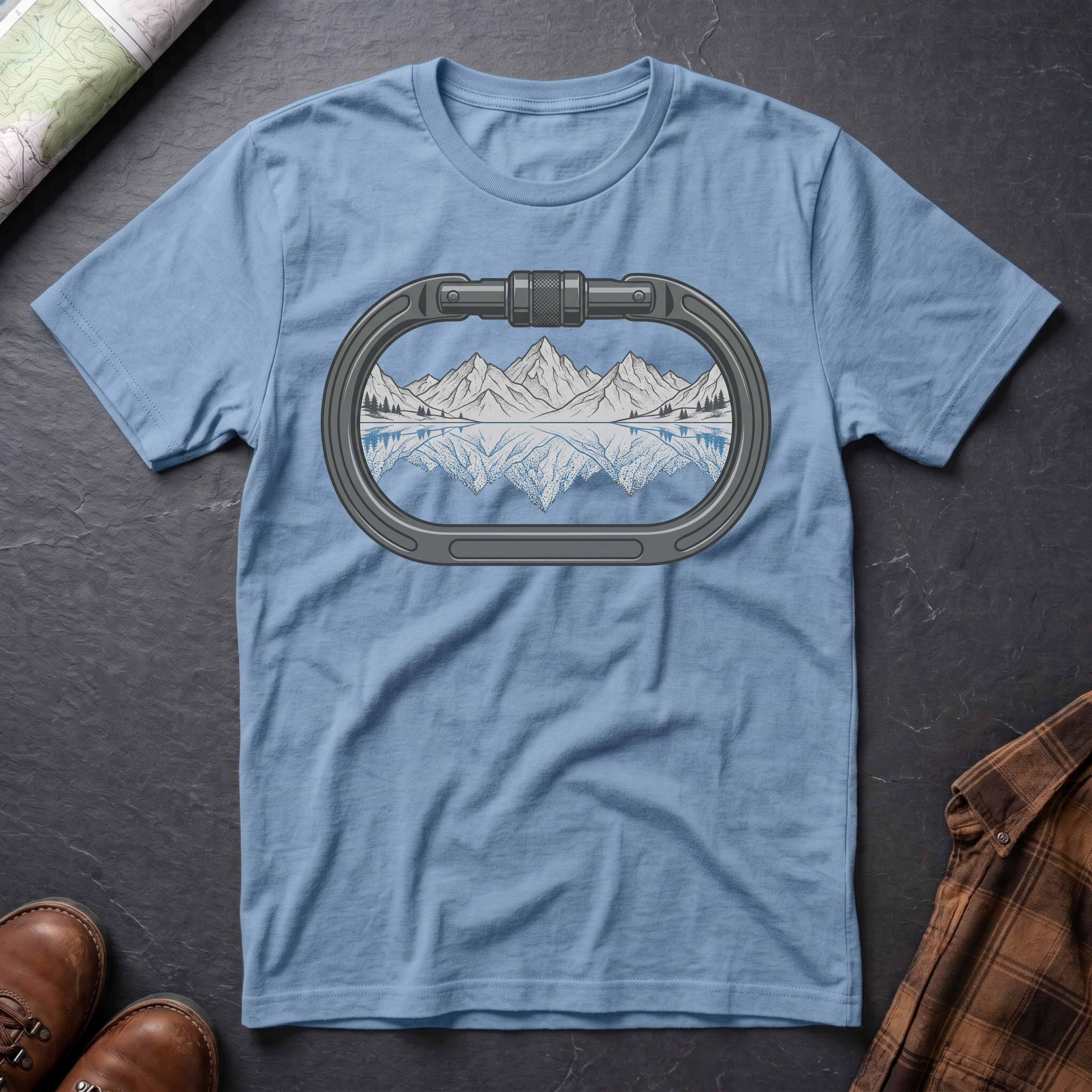 Karabiner Berg - T-Shirt