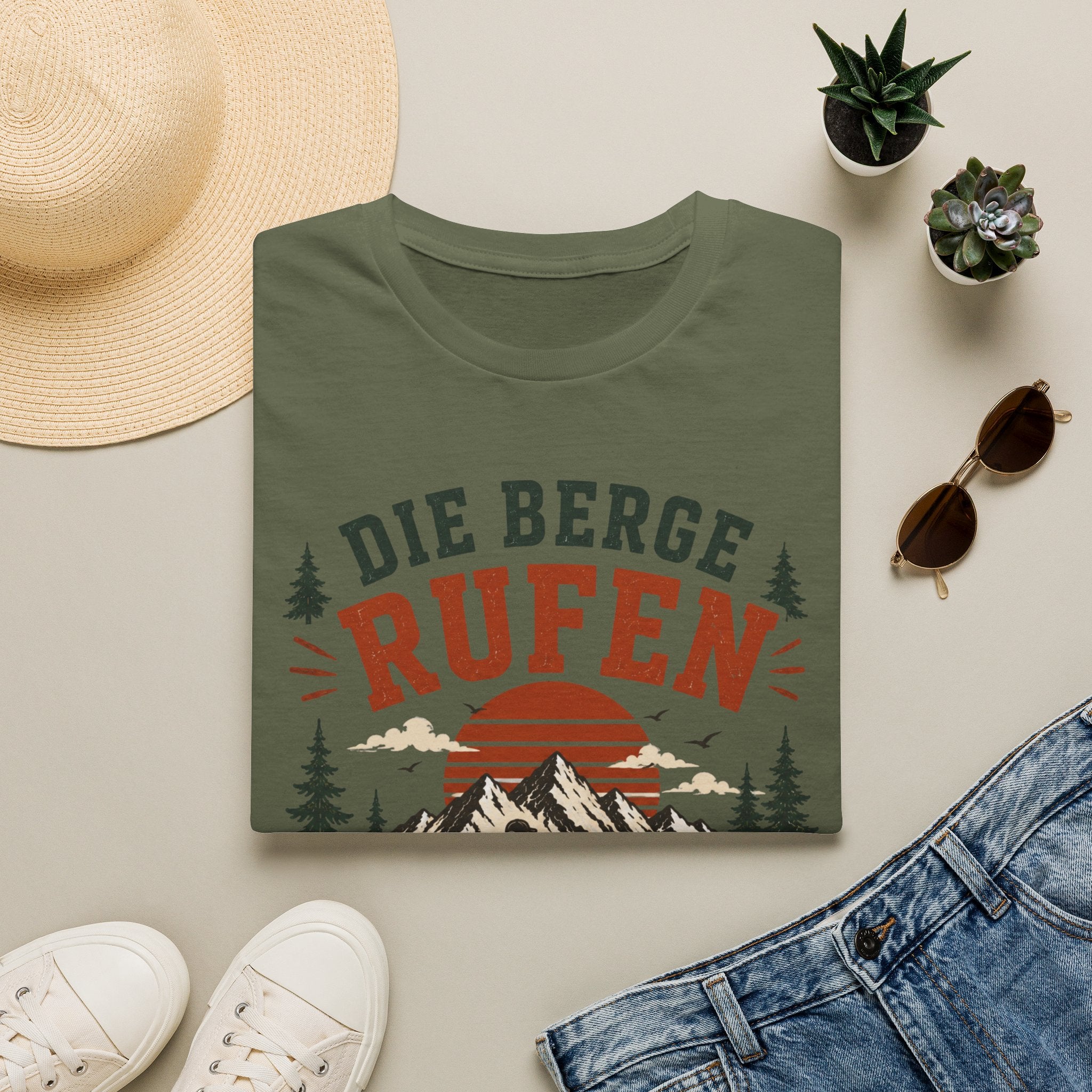 Die Berge rufen - T-Shirt