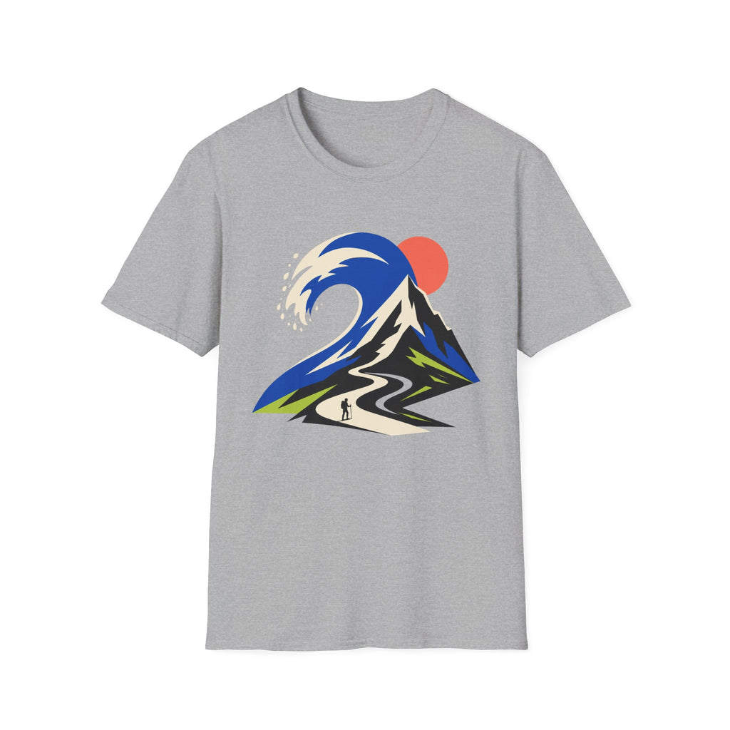 Berg Welle - T-Shirt