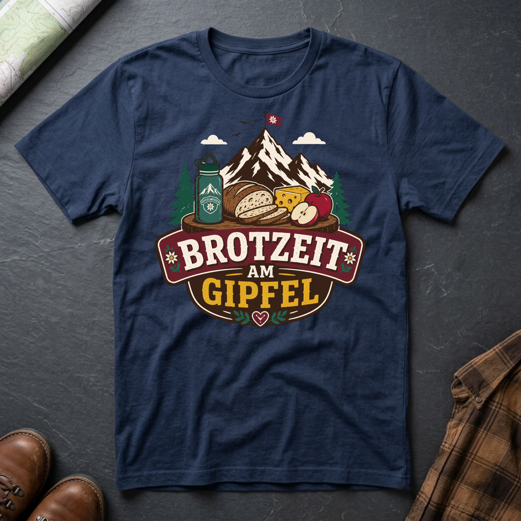 Brotzeit Gipfel - T-Shirt