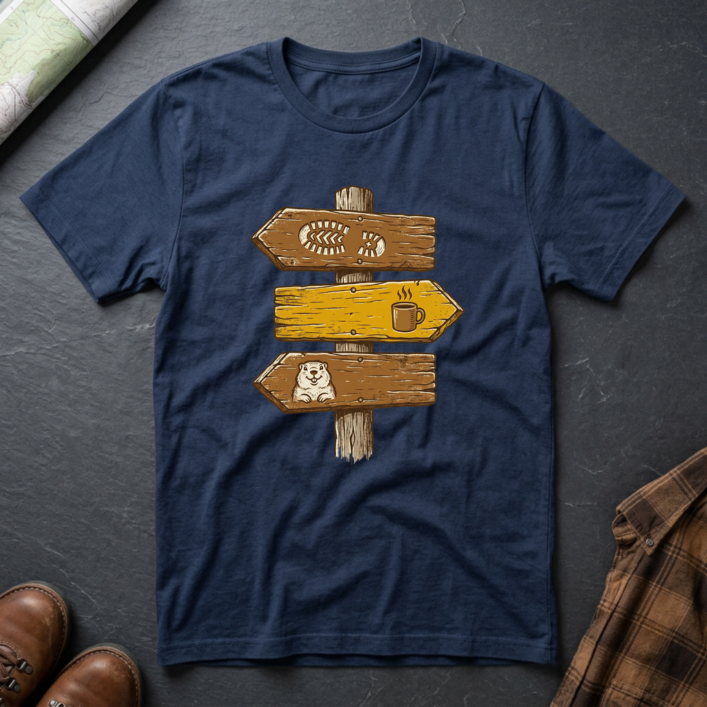 Wegweiser - T-Shirt